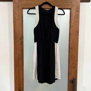 Banana Republic black and white tank dress
